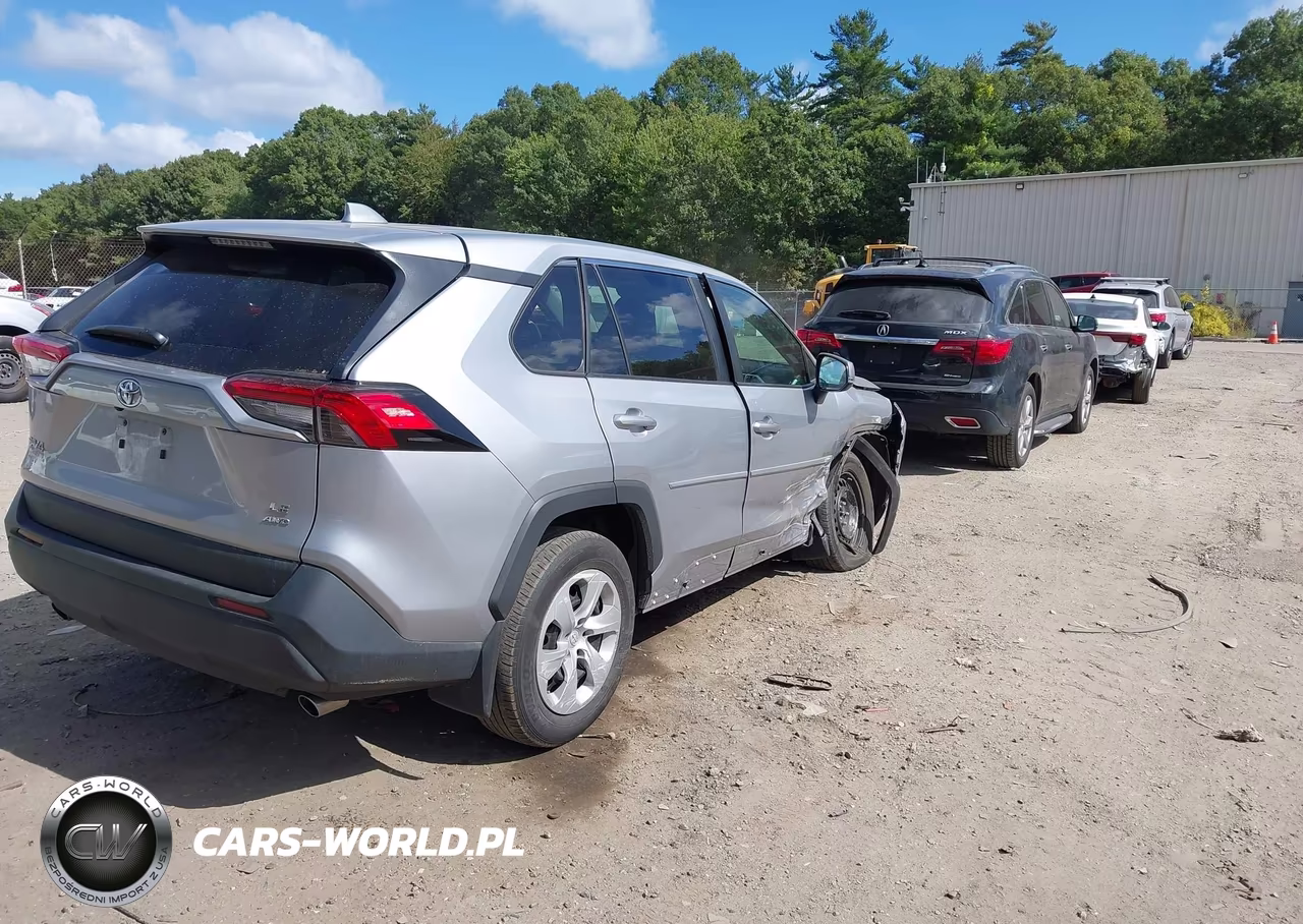 2022 Toyota Rav4 Le VIN:2T3G1RFV5NC323239 - 4