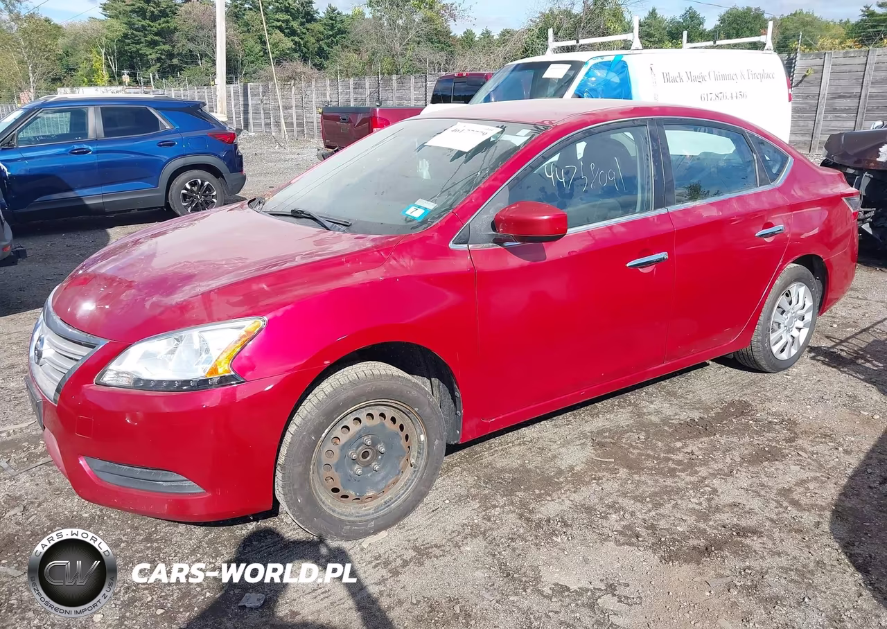 2014 Nissan Sentra Fe+ S-Fe+ Sv-S-Sl-Sr-Sv VIN:3N1AB7AP2EL677339 - 2