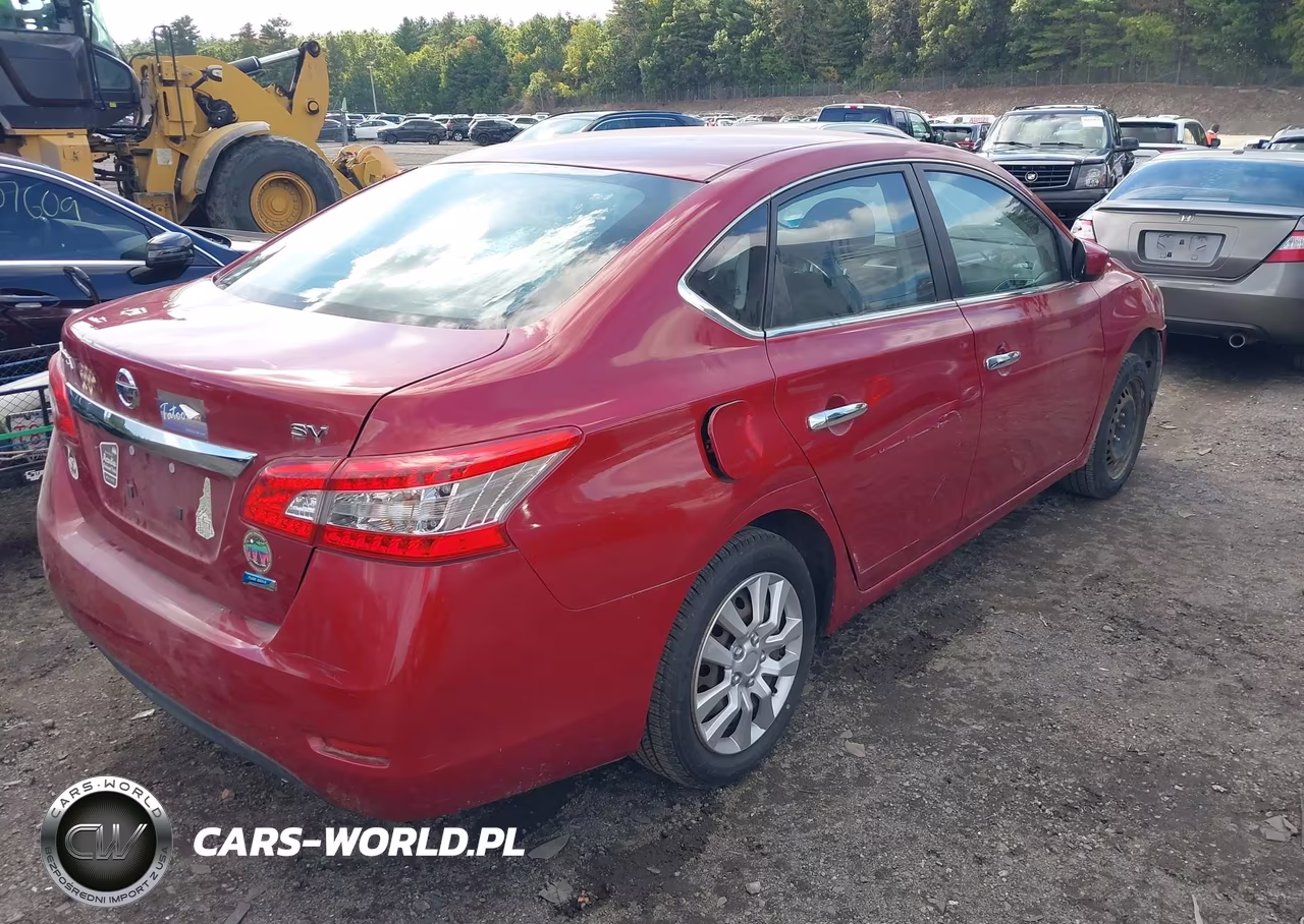 2014 Nissan Sentra Fe+ S-Fe+ Sv-S-Sl-Sr-Sv VIN:3N1AB7AP2EL677339 - 4