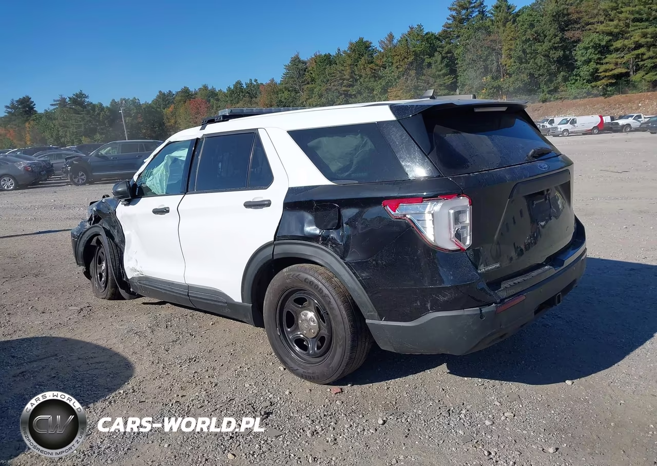 2022 Ford Police Interceptor Utility VIN:1FM5K8AB9NGA02127 - 3