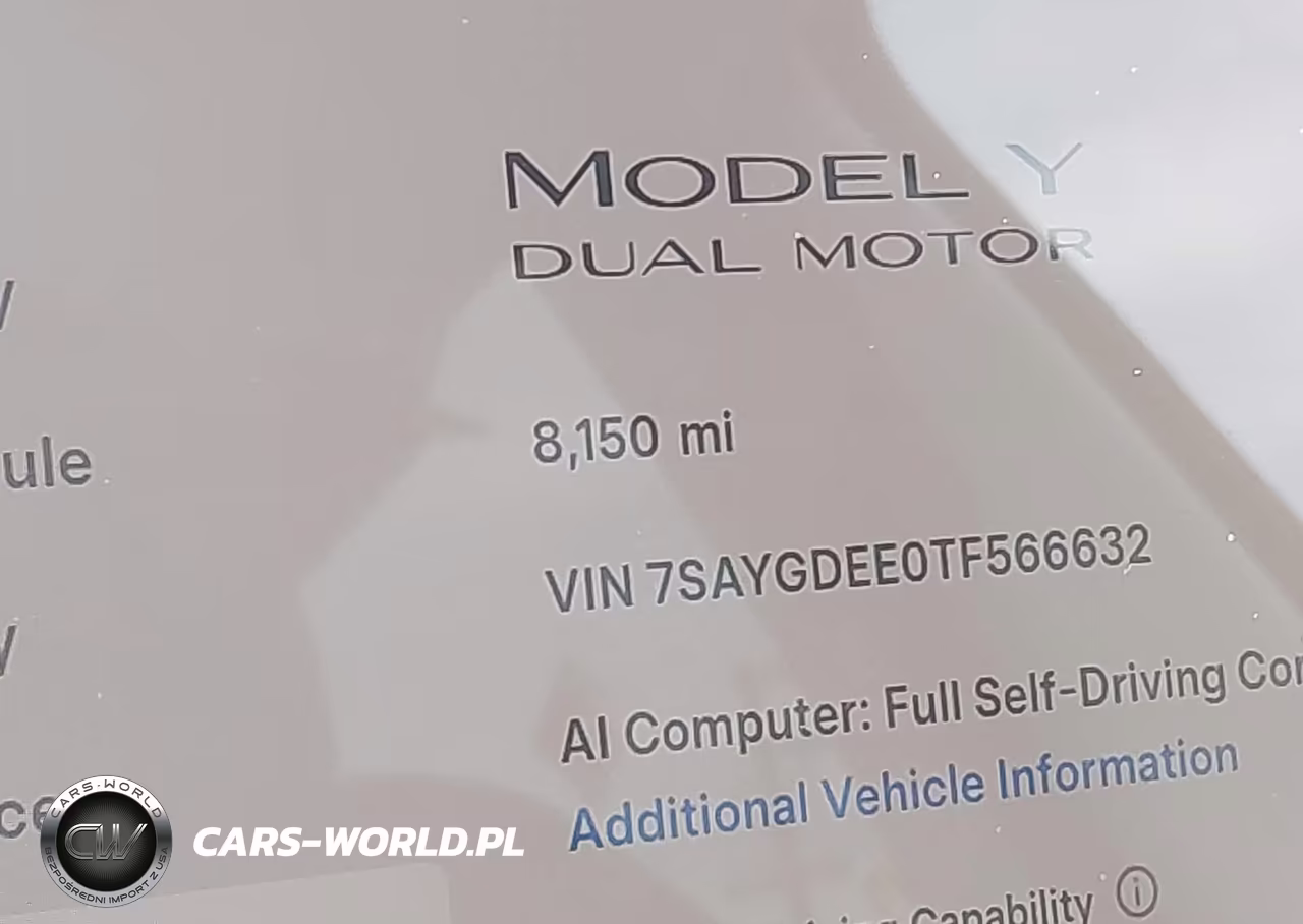 2026 Tesla Model Y All-Wheel Drive-Long Range Launch Series-Premium All-Wheel Drive VIN:7SAYGDEE0TF566632 - 15