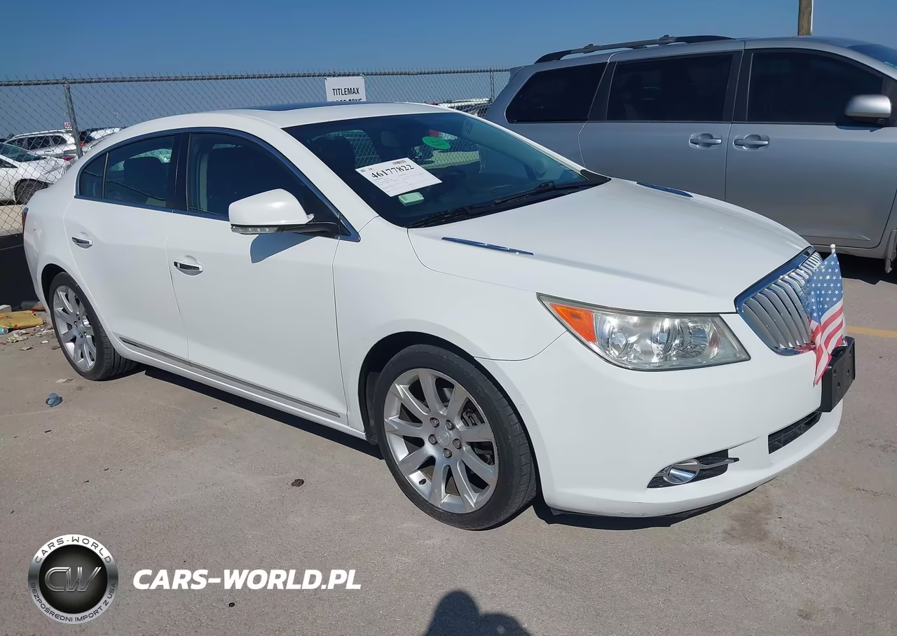 2010 Buick Lacrosse Cxs – zdjęcie 1 z 11