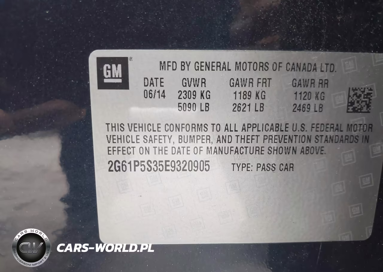 2014 Cadillac Xts Premium VIN:2G61P5S35E9320905 - 9