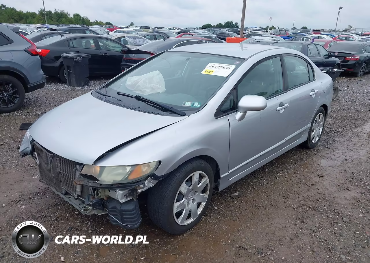 2010 Honda Civic Lx VIN:2HGFA1F51AH322046 - 2