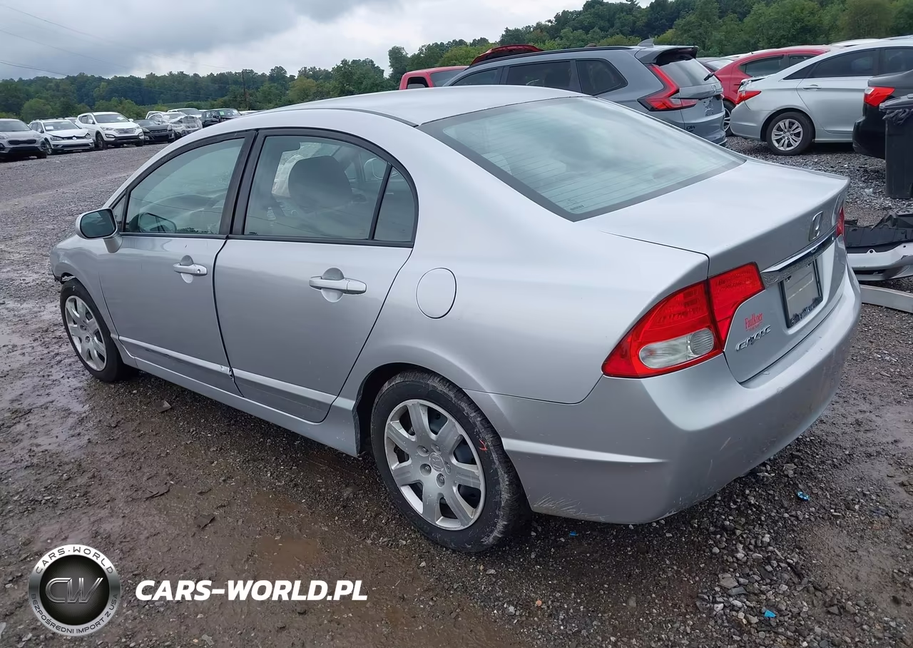 2010 Honda Civic Lx VIN:2HGFA1F51AH322046 - 3