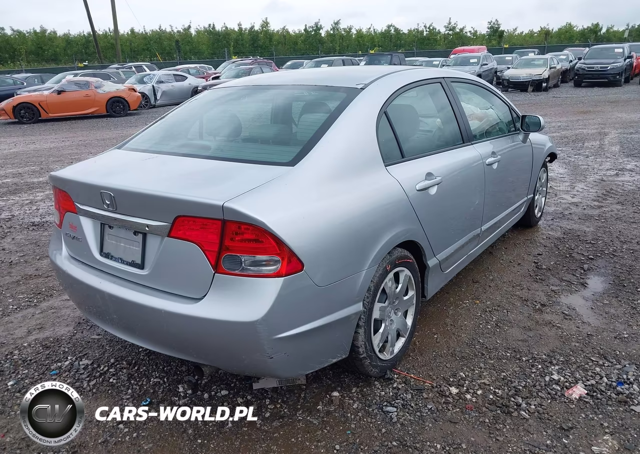 2010 Honda Civic Lx VIN:2HGFA1F51AH322046 - 4