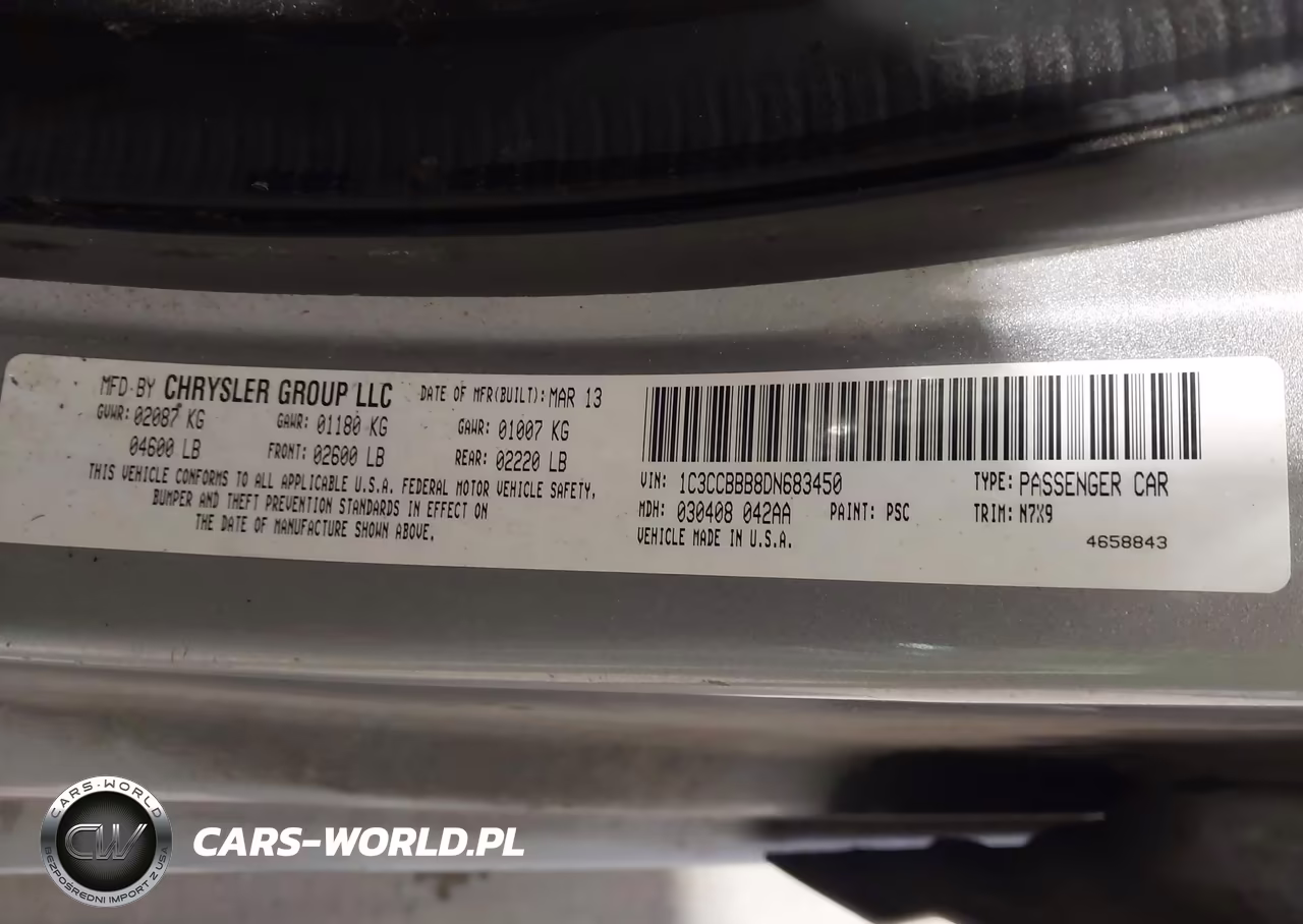 2013 Chrysler 200 Touring VIN:1C3CCBBB8DN683450 - 9