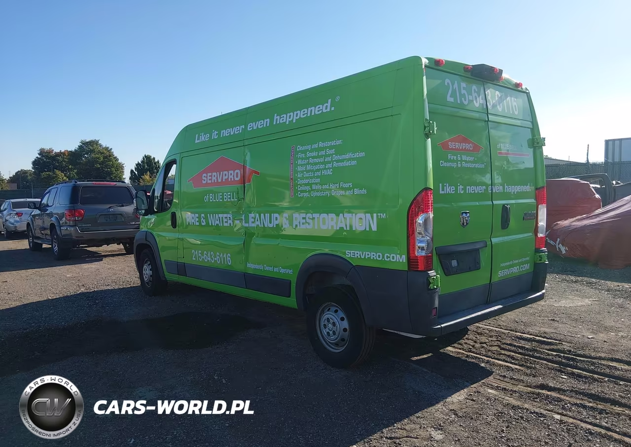 2017 Ram Promaster 2500 High Roof 159 Wb VIN:3C6TRVDG4HE539819 - 3