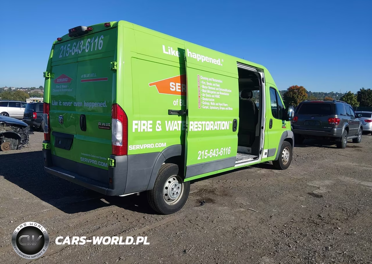 2017 Ram Promaster 2500 High Roof 159 Wb VIN:3C6TRVDG4HE539819 - 4