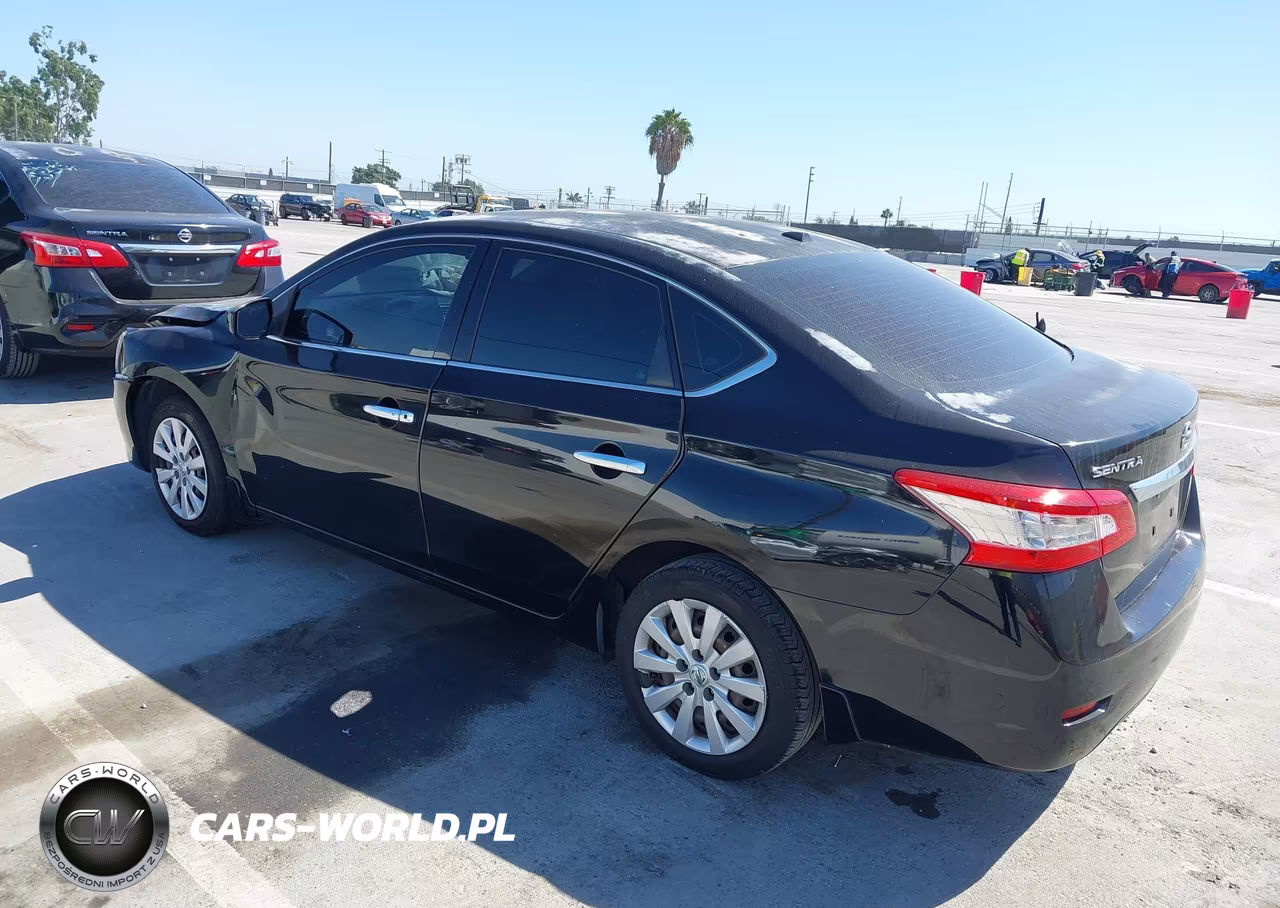 2015 Nissan Sentra Sv VIN:3N1AB7AP3FY334723 - 3