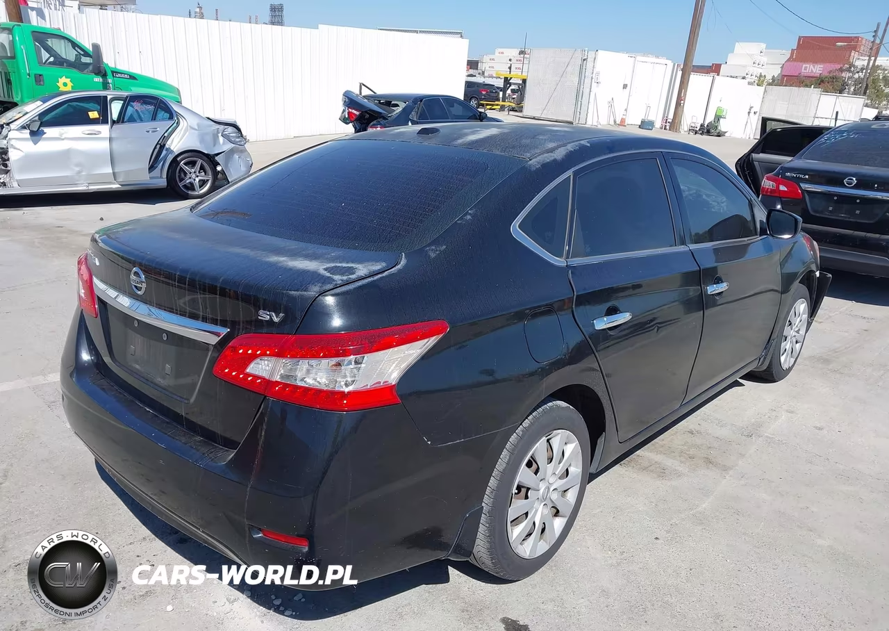 2015 Nissan Sentra Sv VIN:3N1AB7AP3FY334723 - 4