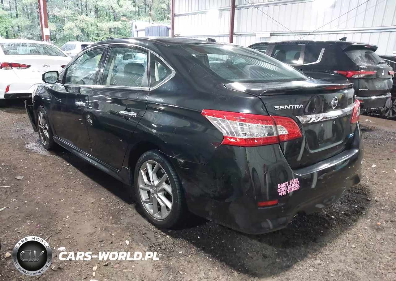 2014 Nissan Sentra Sr VIN:3N1AB7AP2EY318799 - 3