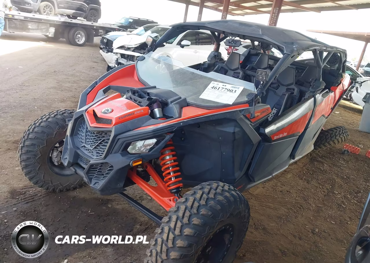 2022 Can-Am Maverick X3 Max Rs Turbo Rr VIN:3JBVKAV43NE000206 - 2