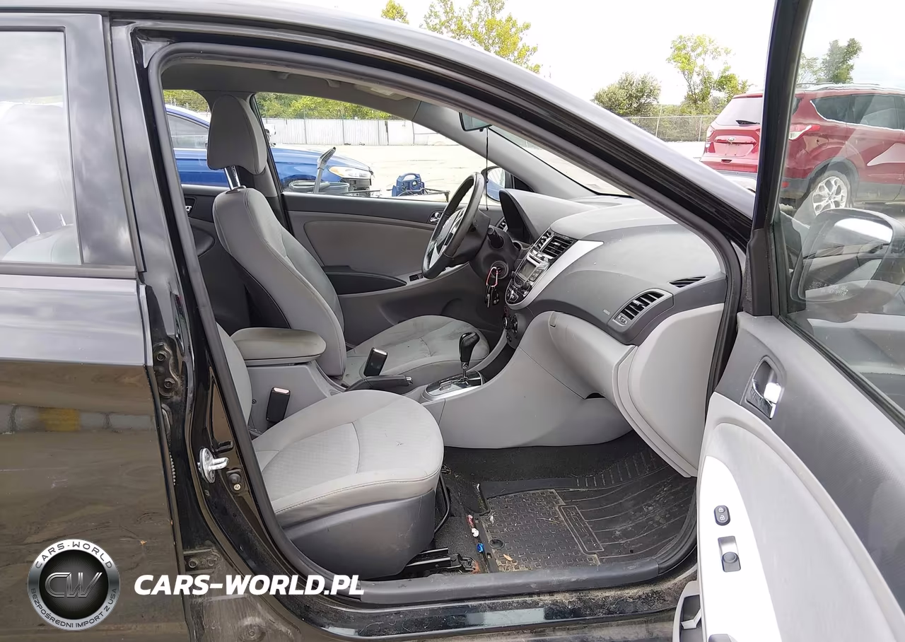 2012 Hyundai Accent Se VIN:KMHCU5AE2CU022857 - 5