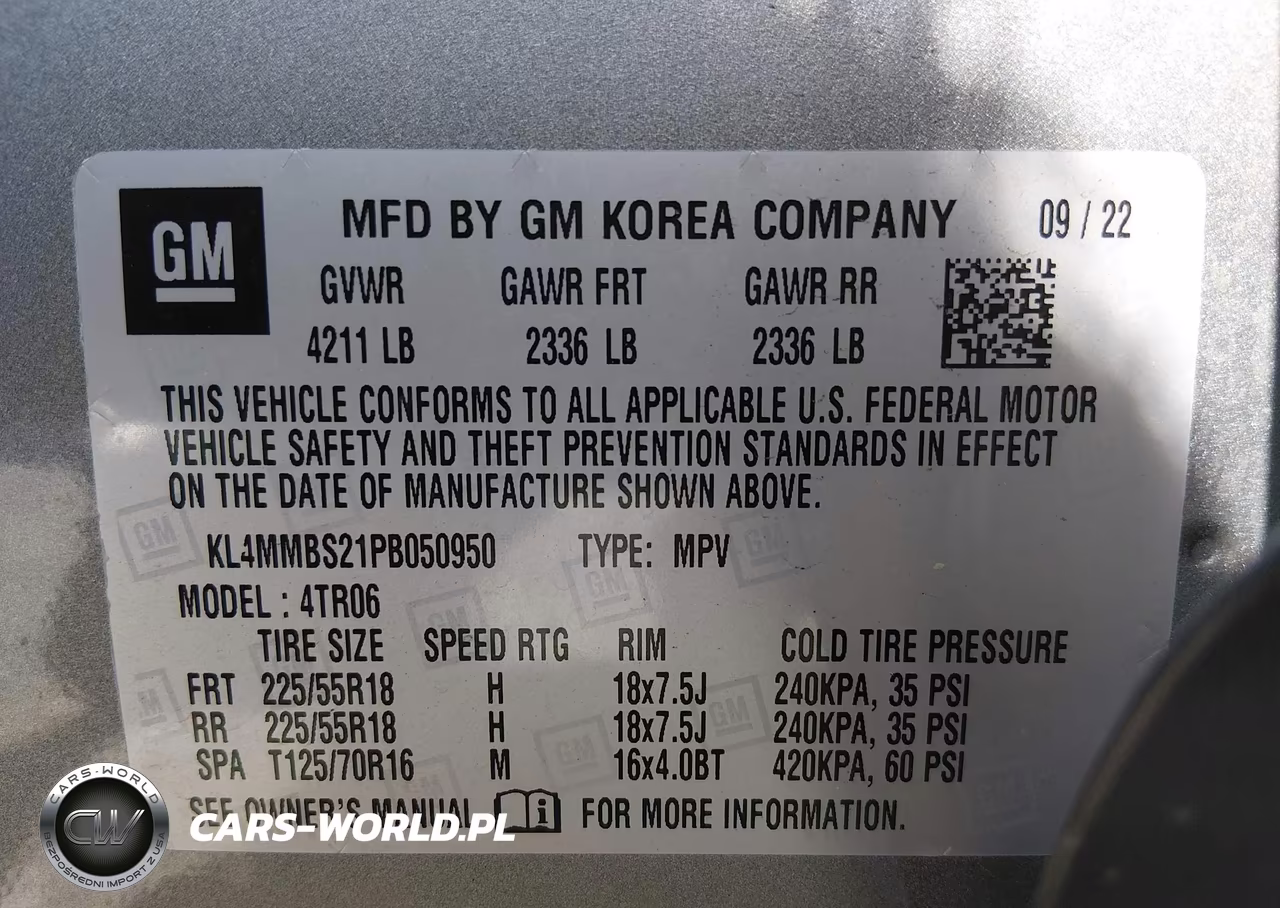 2023 Buick Encore Gx Preferred Fwd VIN:KL4MMBS21PB050950 - 9