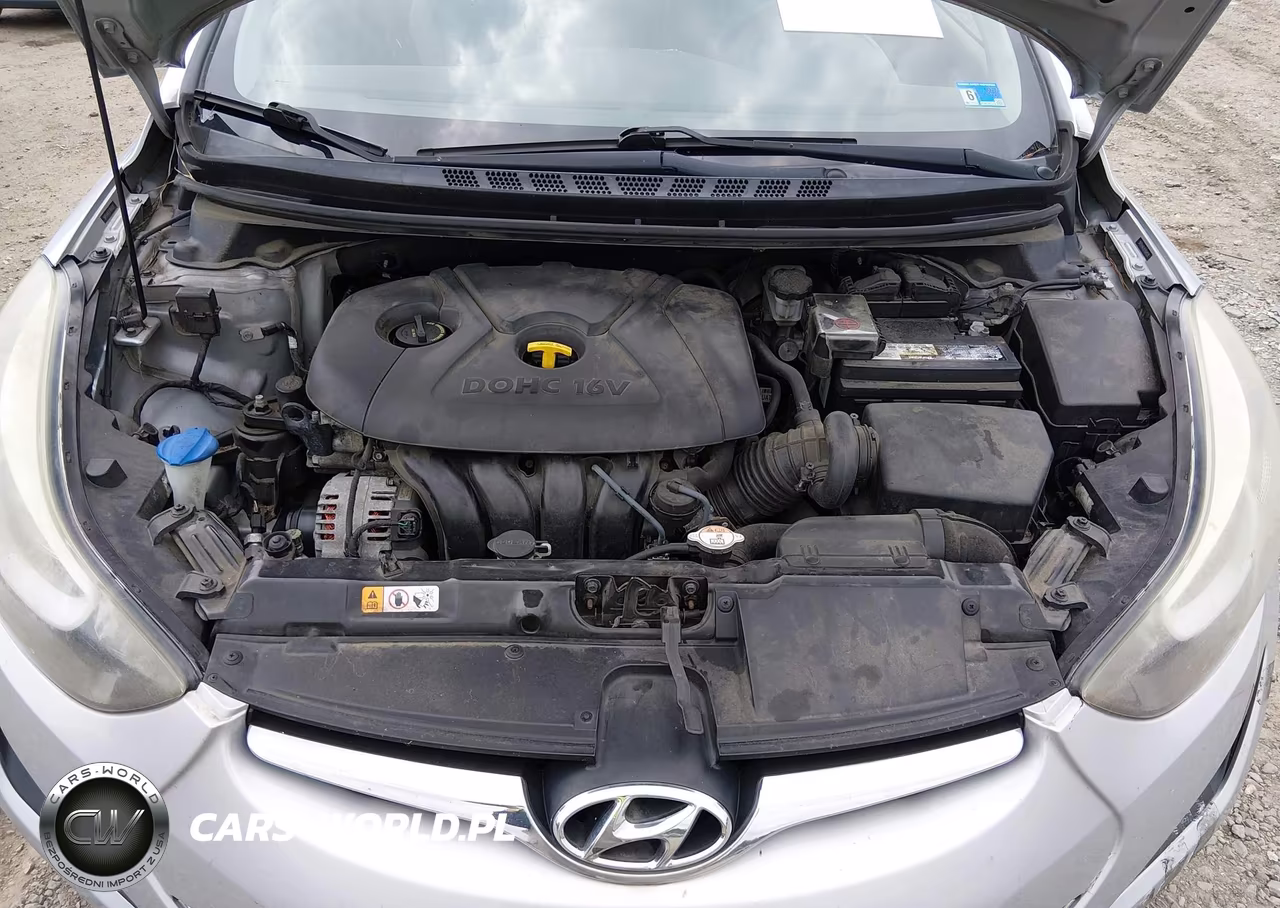 2014 Hyundai Elantra Se VIN:5NPDH4AEXEH504528 - 10