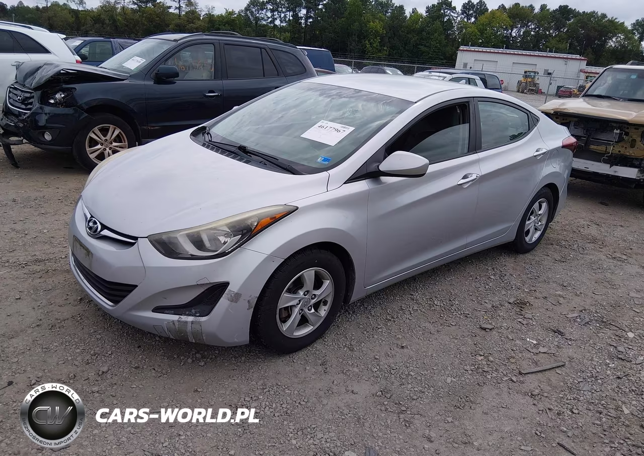 2014 Hyundai Elantra Se VIN:5NPDH4AEXEH504528 - 2