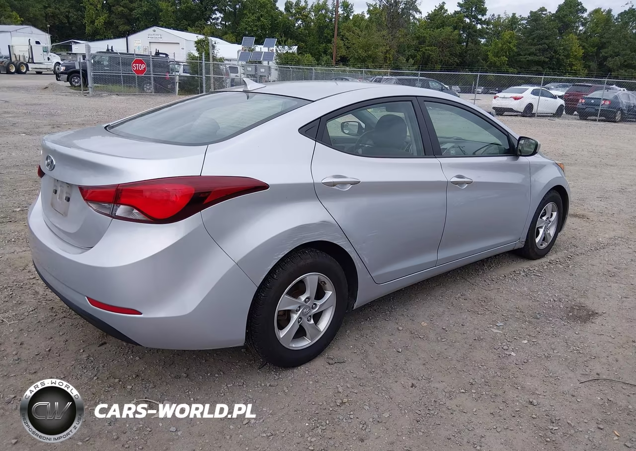 2014 Hyundai Elantra Se VIN:5NPDH4AEXEH504528 - 4