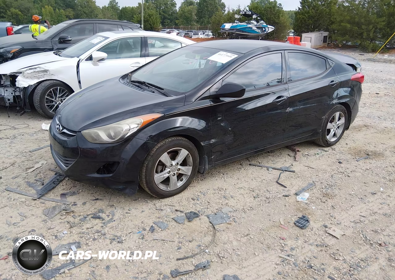 2013 Hyundai Elantra Gls VIN:5NPDH4AE7DH399705 - 2