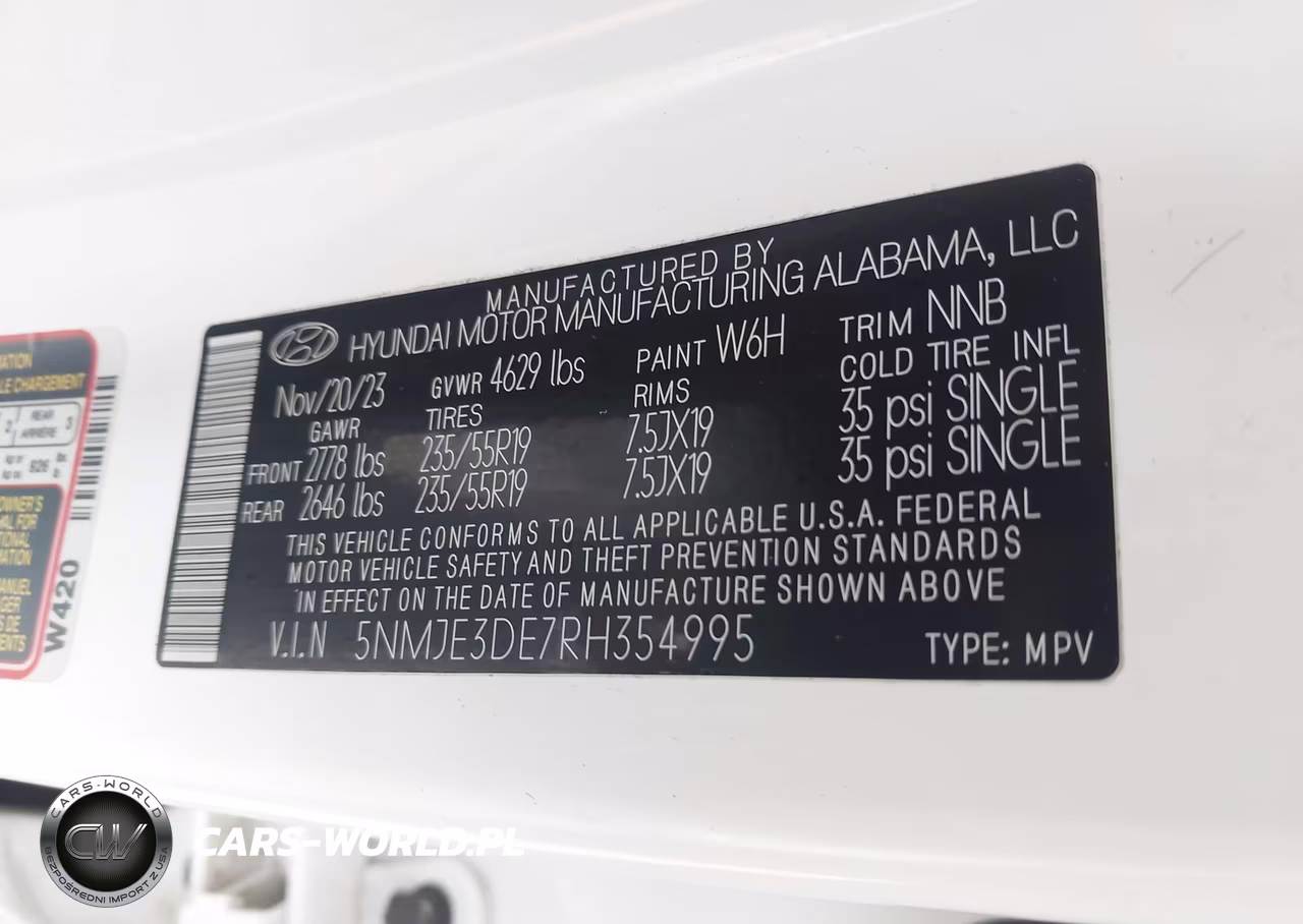 2024 Hyundai Tucson Limited VIN:5NMJE3DE7RH354995 - 9