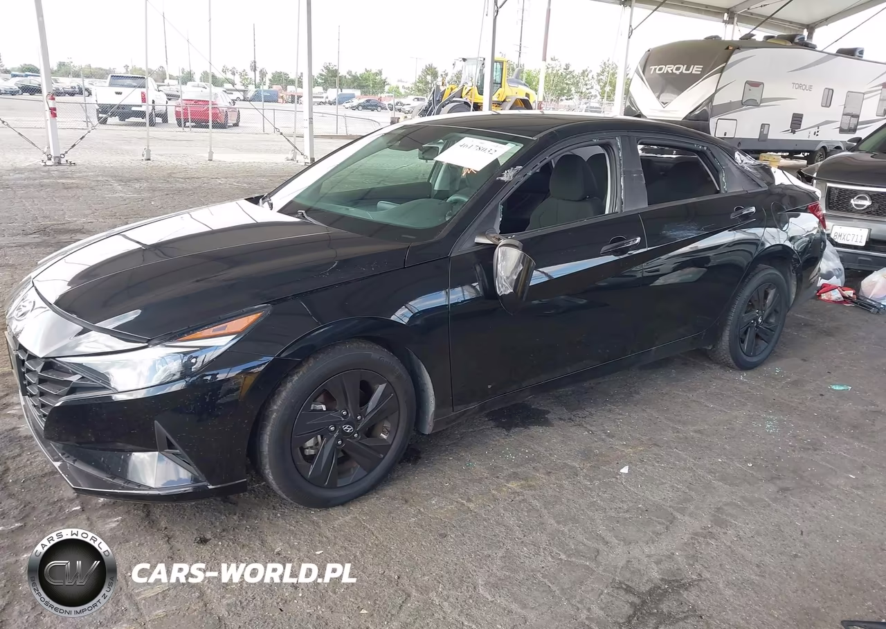 2021 Hyundai Elantra Sel VIN:5NPLM4AG3MH024340 - 2