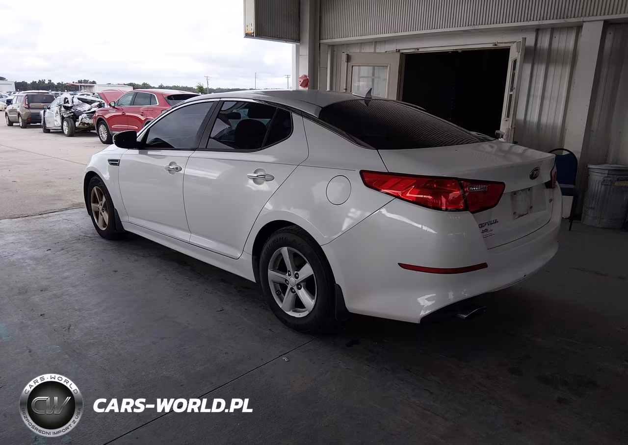 2014 Kia Optima Lx VIN:5XXGM4A70EG268963 - 3