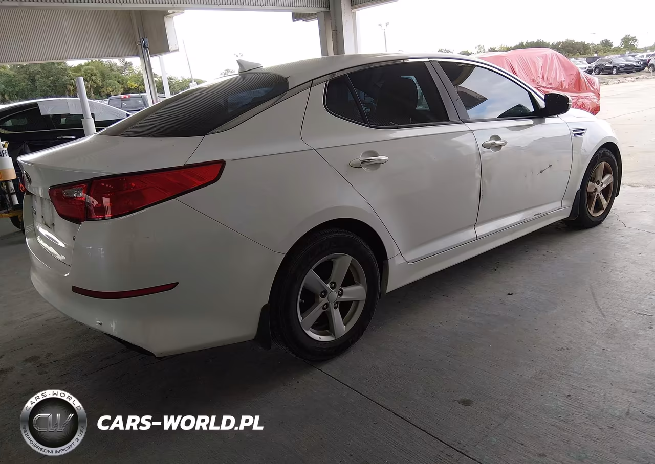 2014 Kia Optima Lx VIN:5XXGM4A70EG268963 - 4