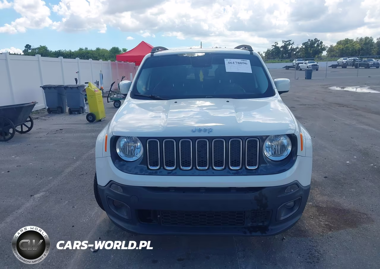 2017 Jeep Renegade Latitude Fwd VIN:ZACCJABB1HPE40698 - 12