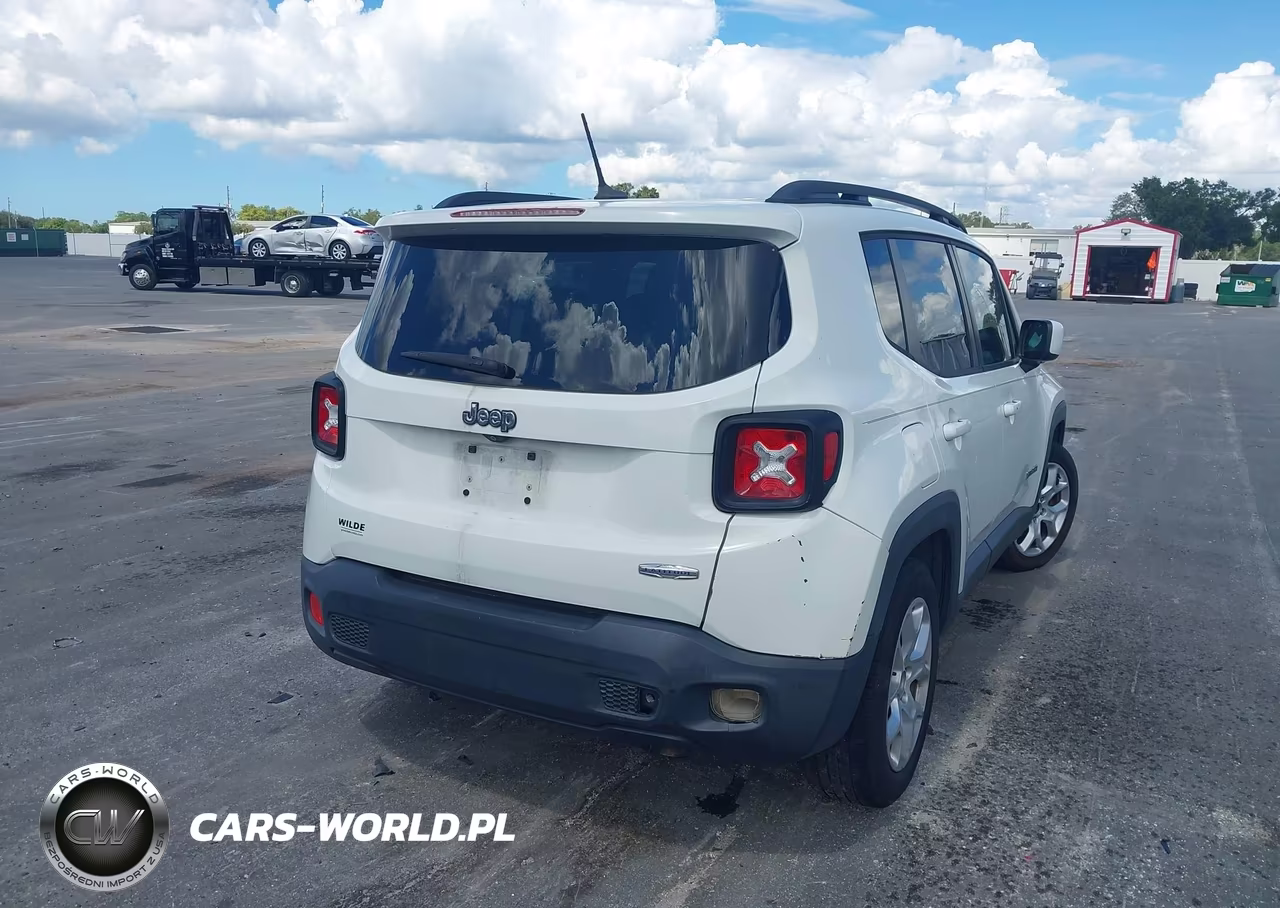 2017 Jeep Renegade Latitude Fwd VIN:ZACCJABB1HPE40698 - 4