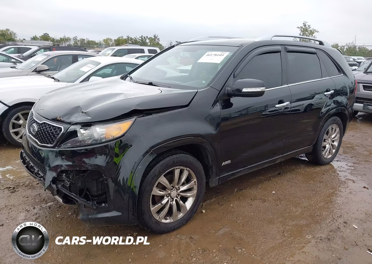 2013 Kia Sorento Sx V6 VIN:5XYKWDA20DG381833 - 2