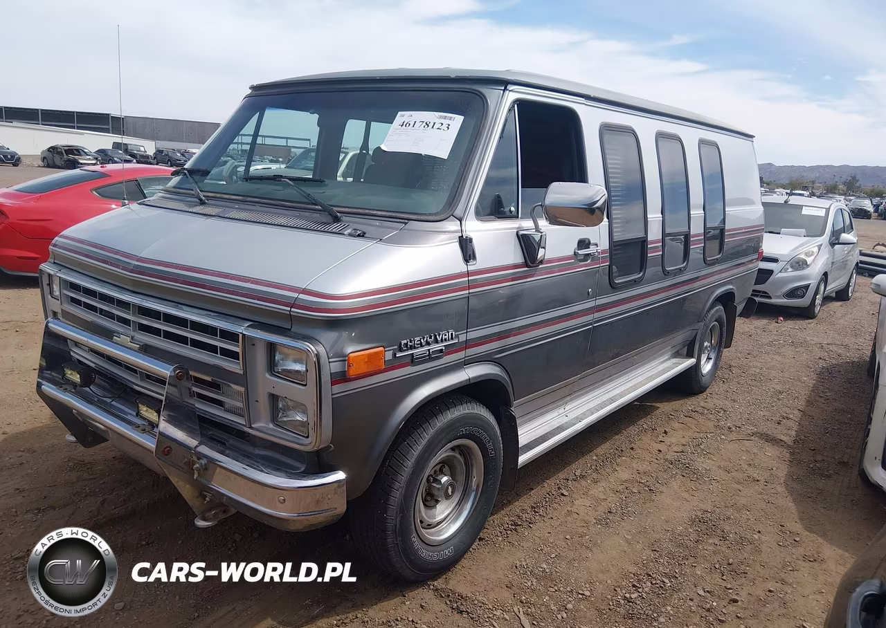1989 Chevrolet G20 VIN:1GBEG25K4K7133298 - 2