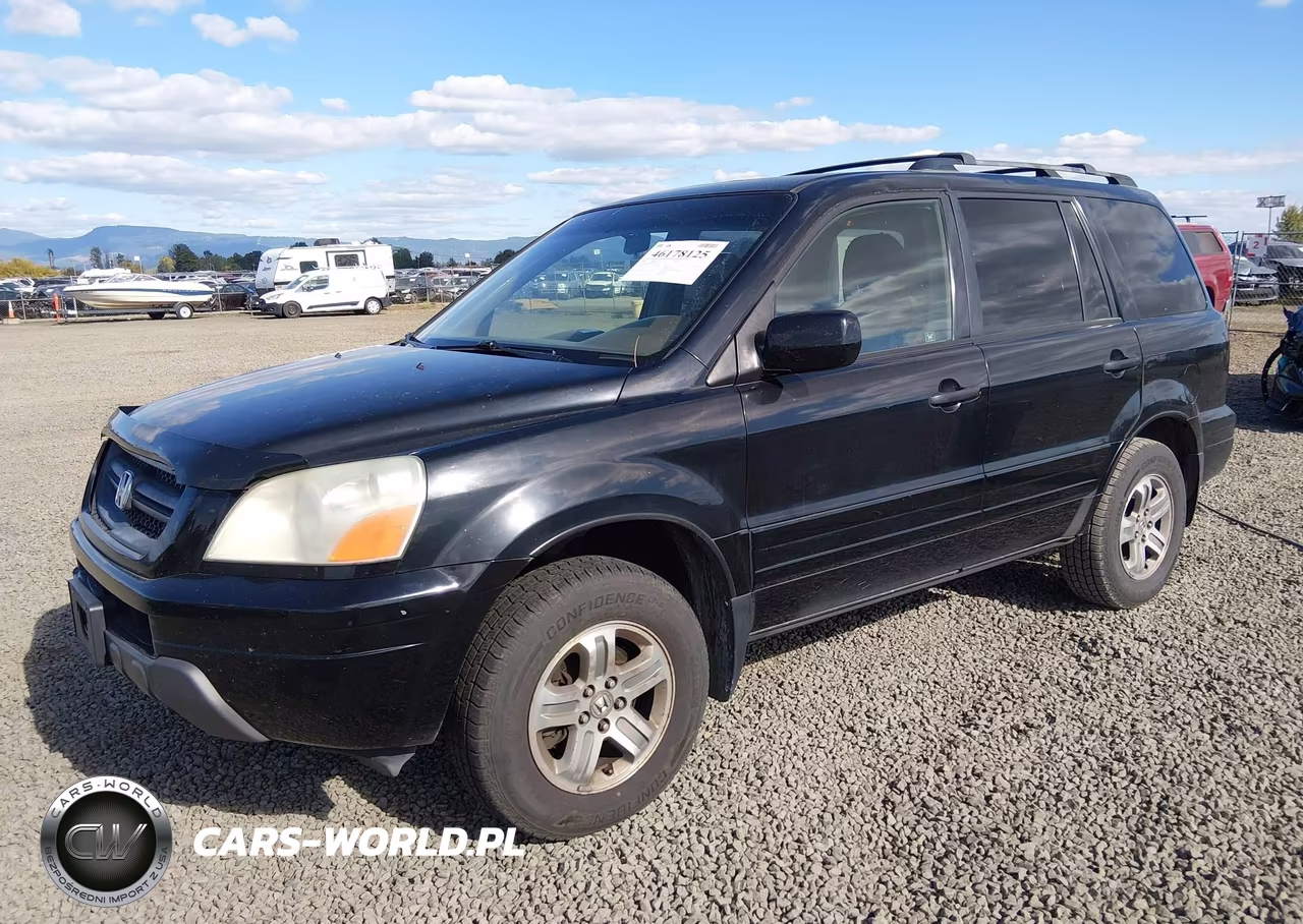 2005 Honda Pilot Ex-L VIN:2HKYF185X5H566362 - 2