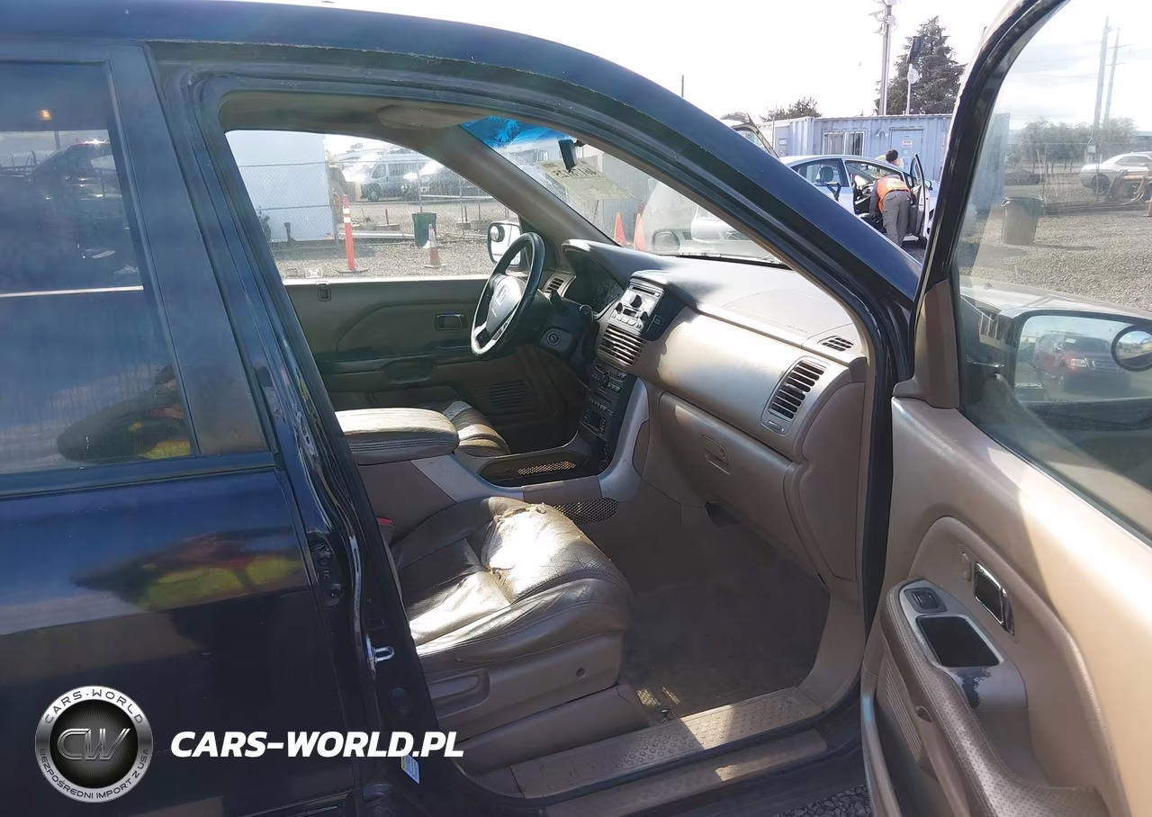 2005 Honda Pilot Ex-L VIN:2HKYF185X5H566362 - 5