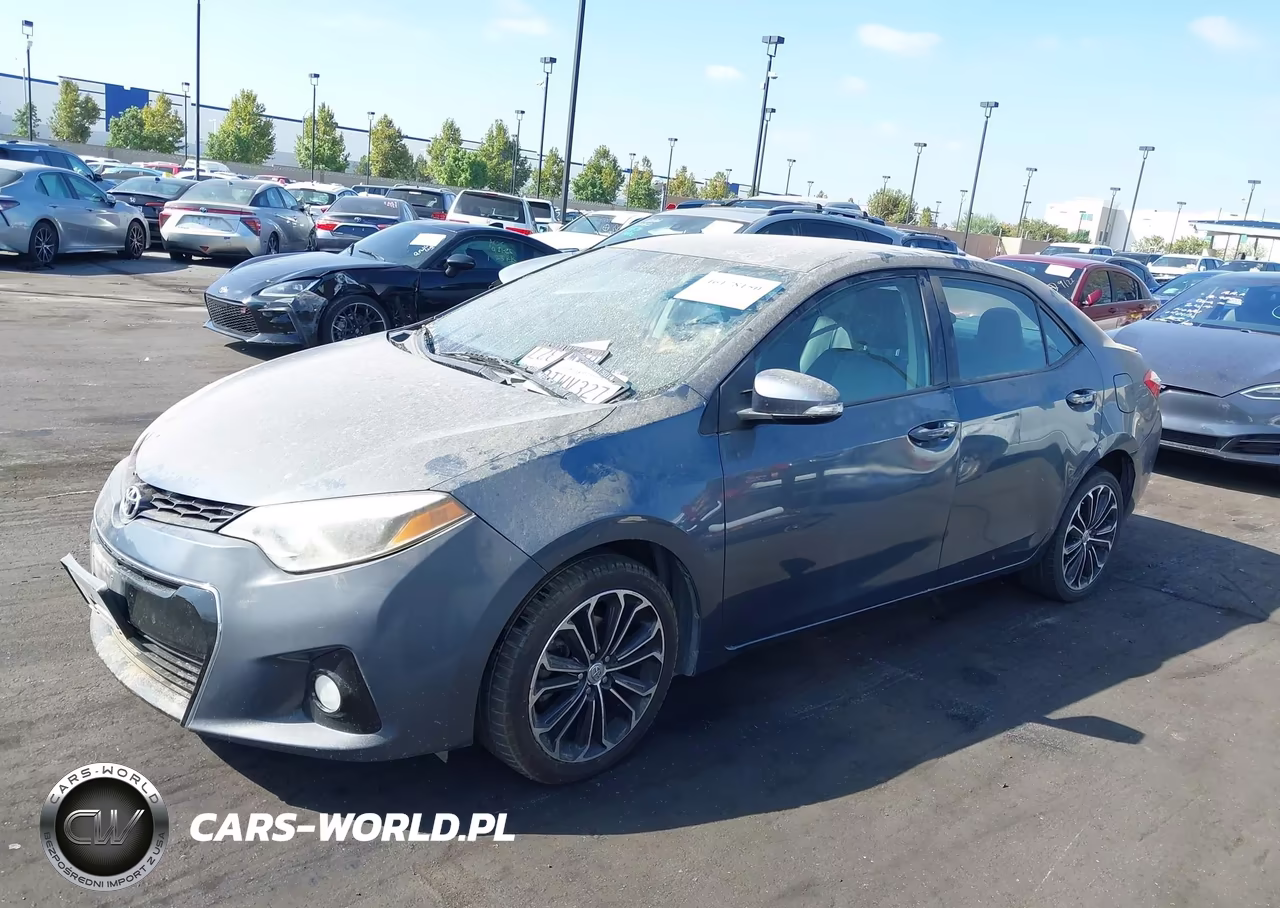 2014 Toyota Corolla S Plus VIN:5YFBURHE0EP048726 - 14