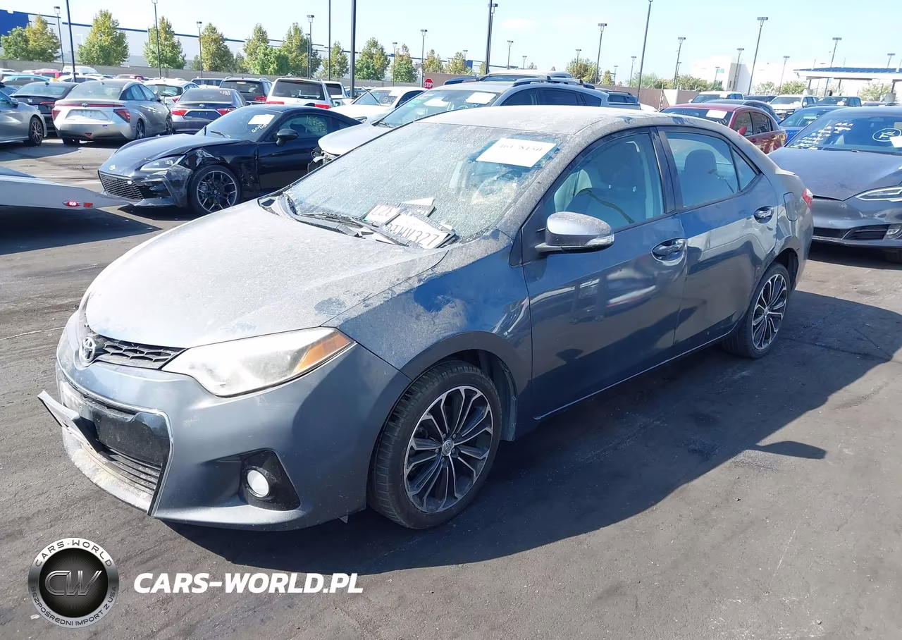 2014 Toyota Corolla S Plus VIN:5YFBURHE0EP048726 - 2