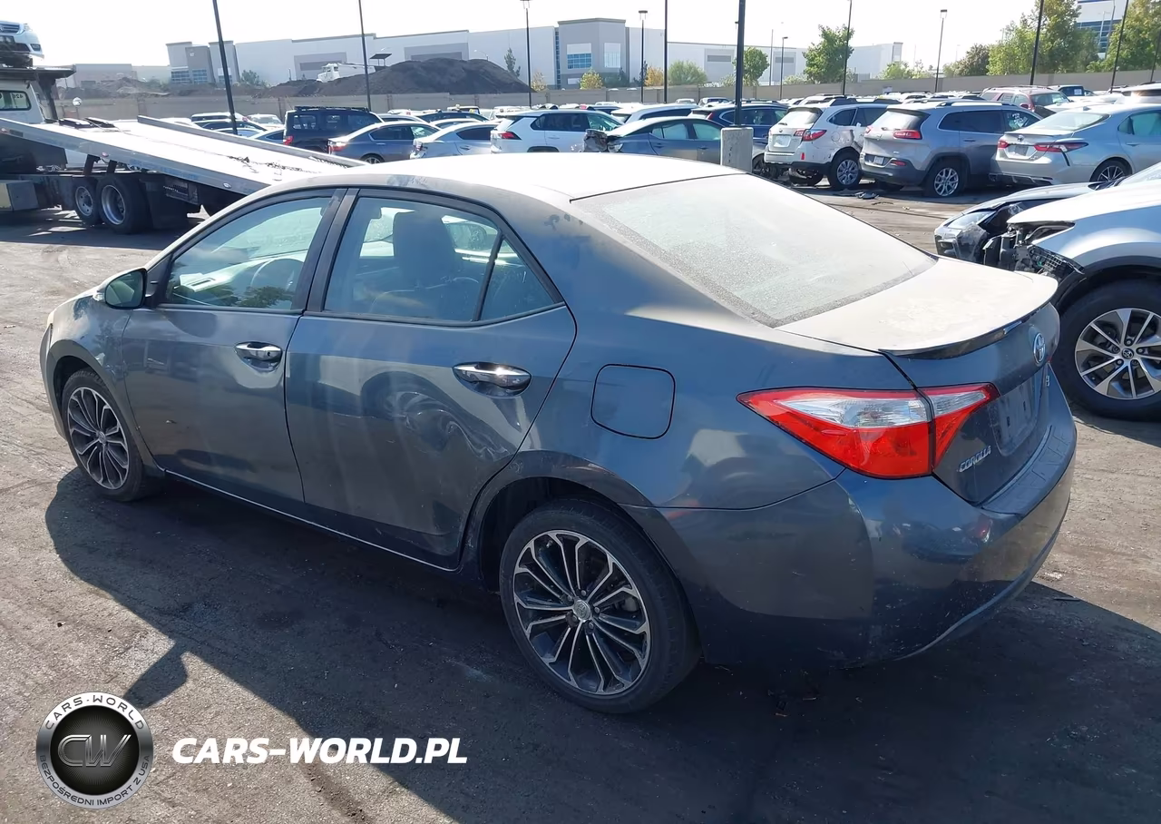 2014 Toyota Corolla S Plus VIN:5YFBURHE0EP048726 - 3