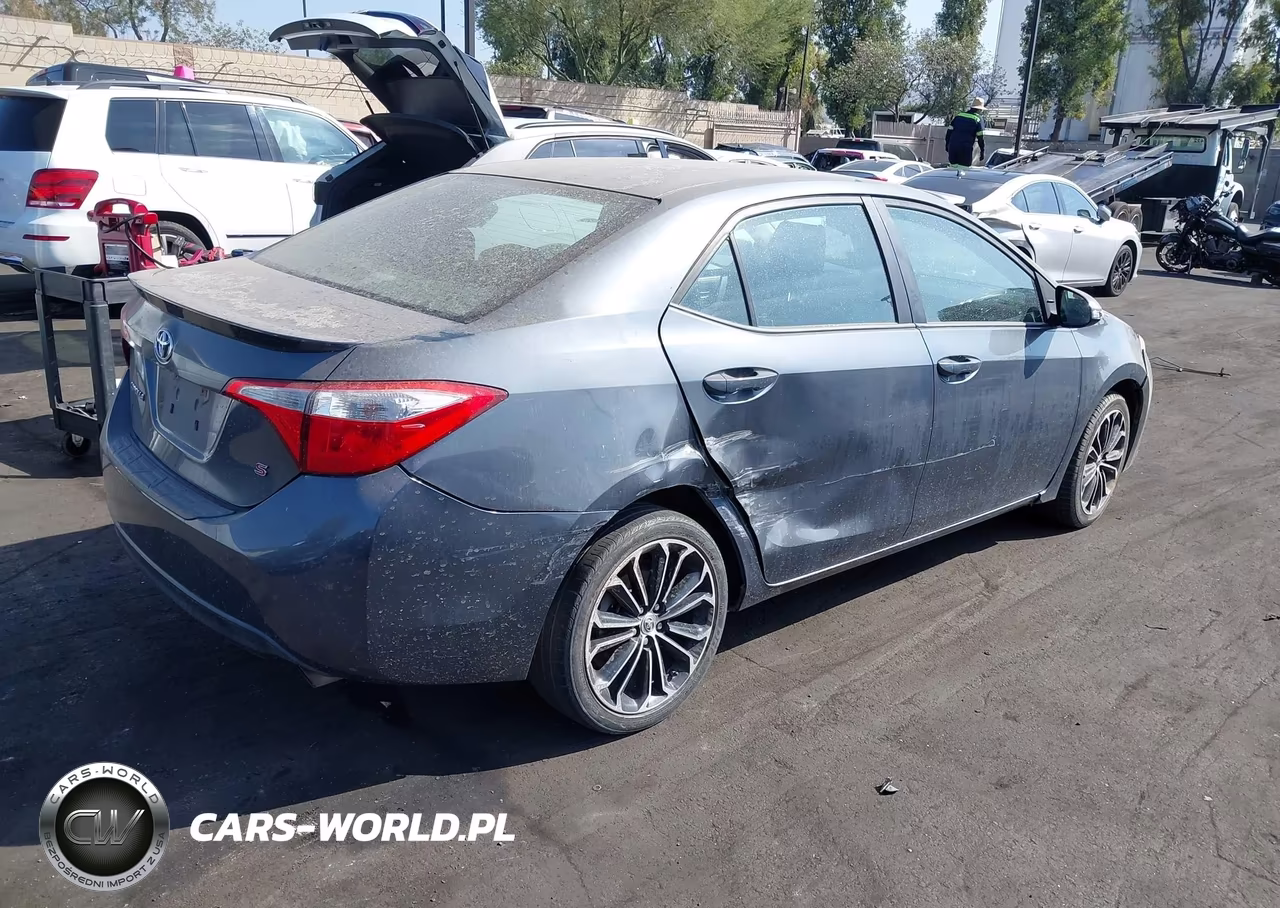 2014 Toyota Corolla S Plus VIN:5YFBURHE0EP048726 - 4