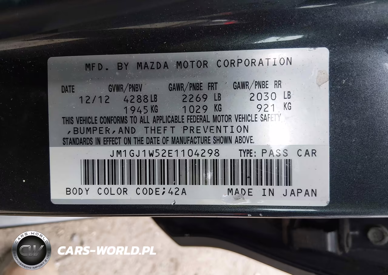2014 Mazda Mazda6 I Grand Touring VIN:JM1GJ1W52E1104298 - 9