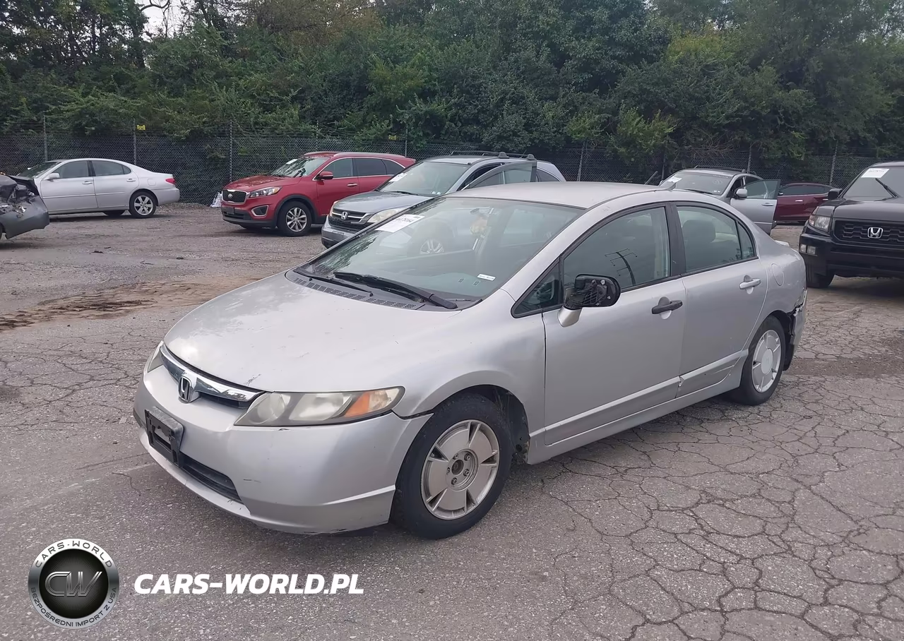 2006 Honda Civic Hybrid VIN:JHMFA36236S015198 - 2