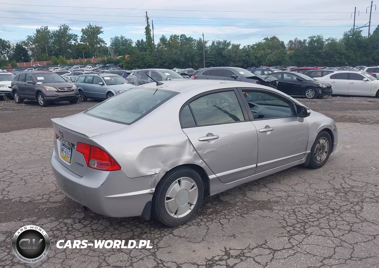 2006 Honda Civic Hybrid VIN:JHMFA36236S015198 - 4