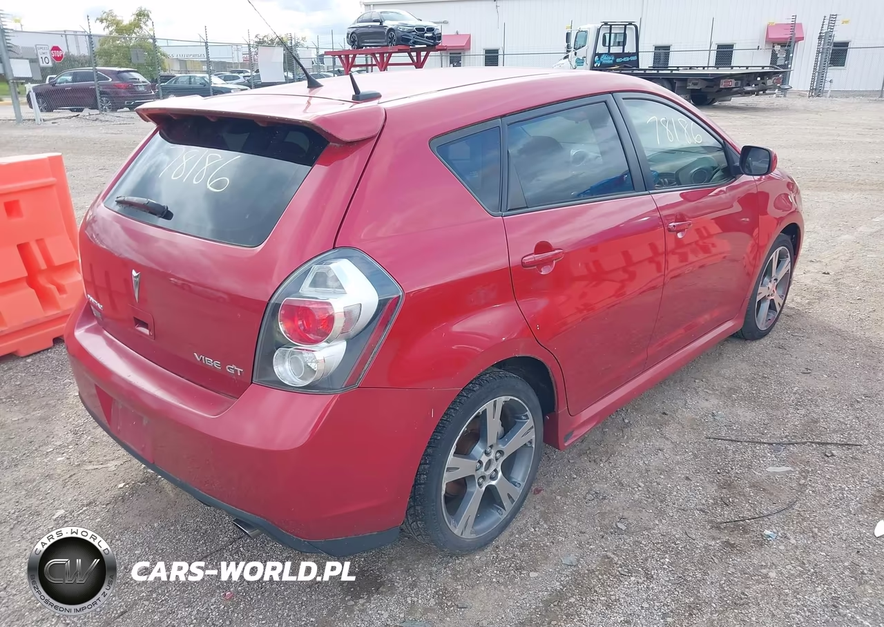 2009 Pontiac Vibe Gt VIN:5Y2SR67089Z406267 - 4
