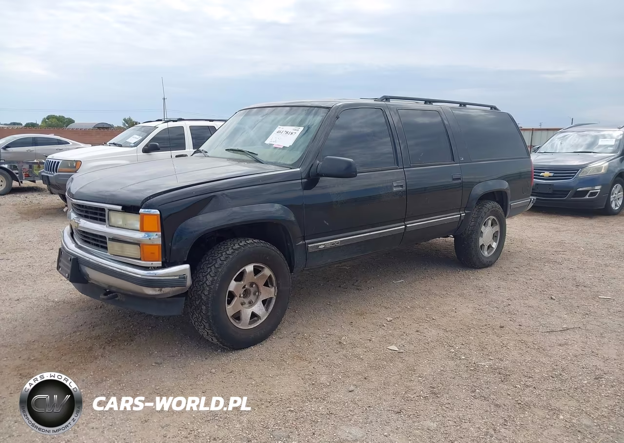 1999 Chevrolet Suburban 1500 Lt VIN:3GNFK16RXXG229881 - 2
