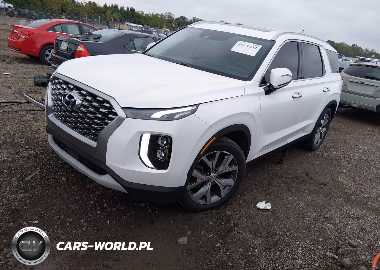 2021 Hyundai Palisade Sel VIN:KM8R3DHE9MU298161 - 2