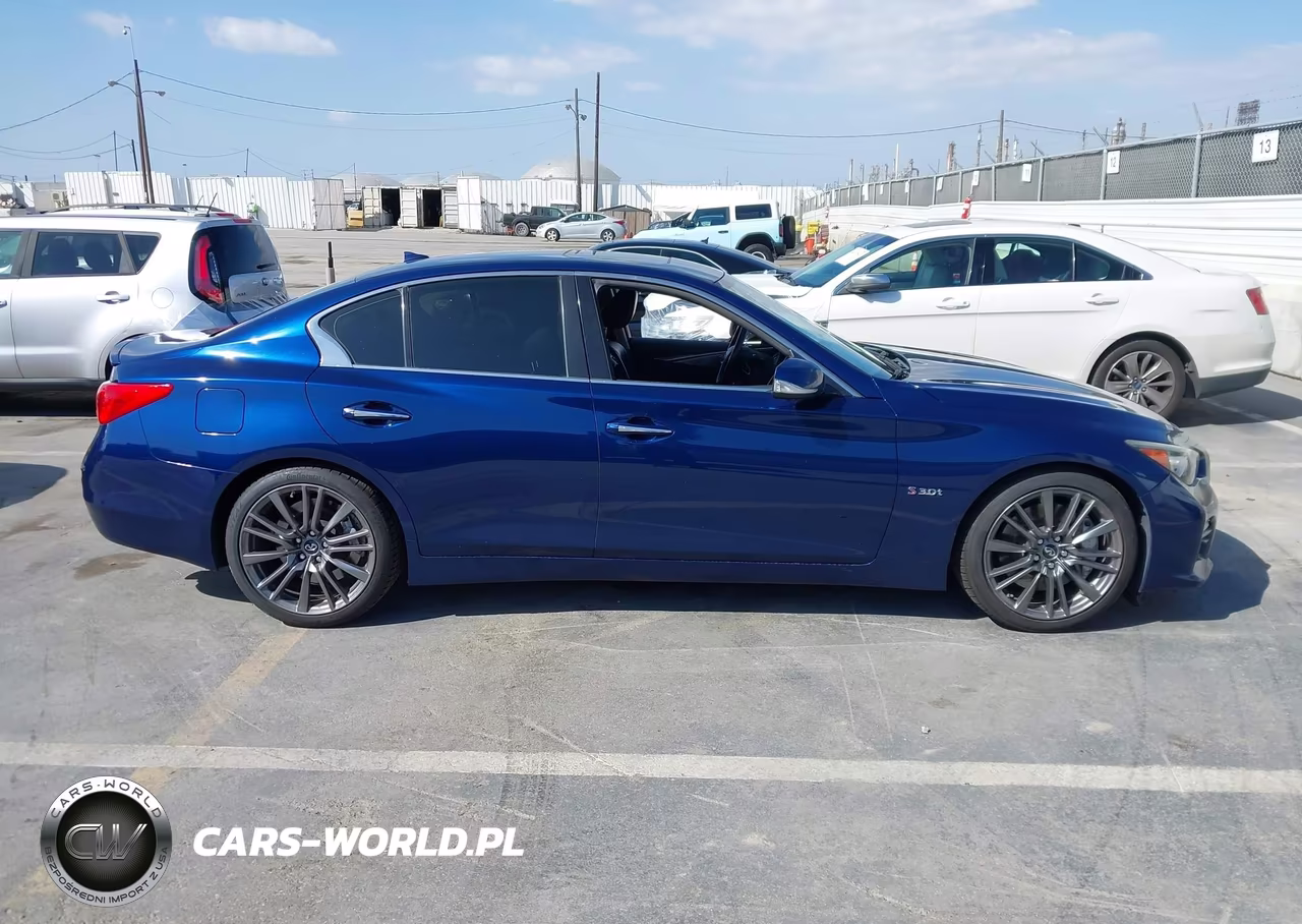 2016 Infiniti Q50 3.0T Red Sport 400 VIN:JN1FV7AP4GM420267 - 13