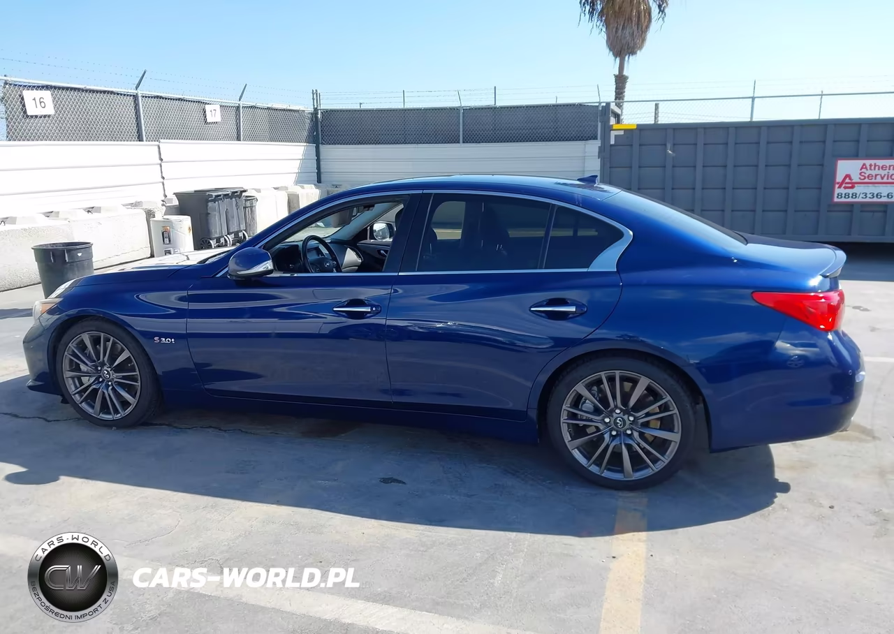 2016 Infiniti Q50 3.0T Red Sport 400 VIN:JN1FV7AP4GM420267 - 14