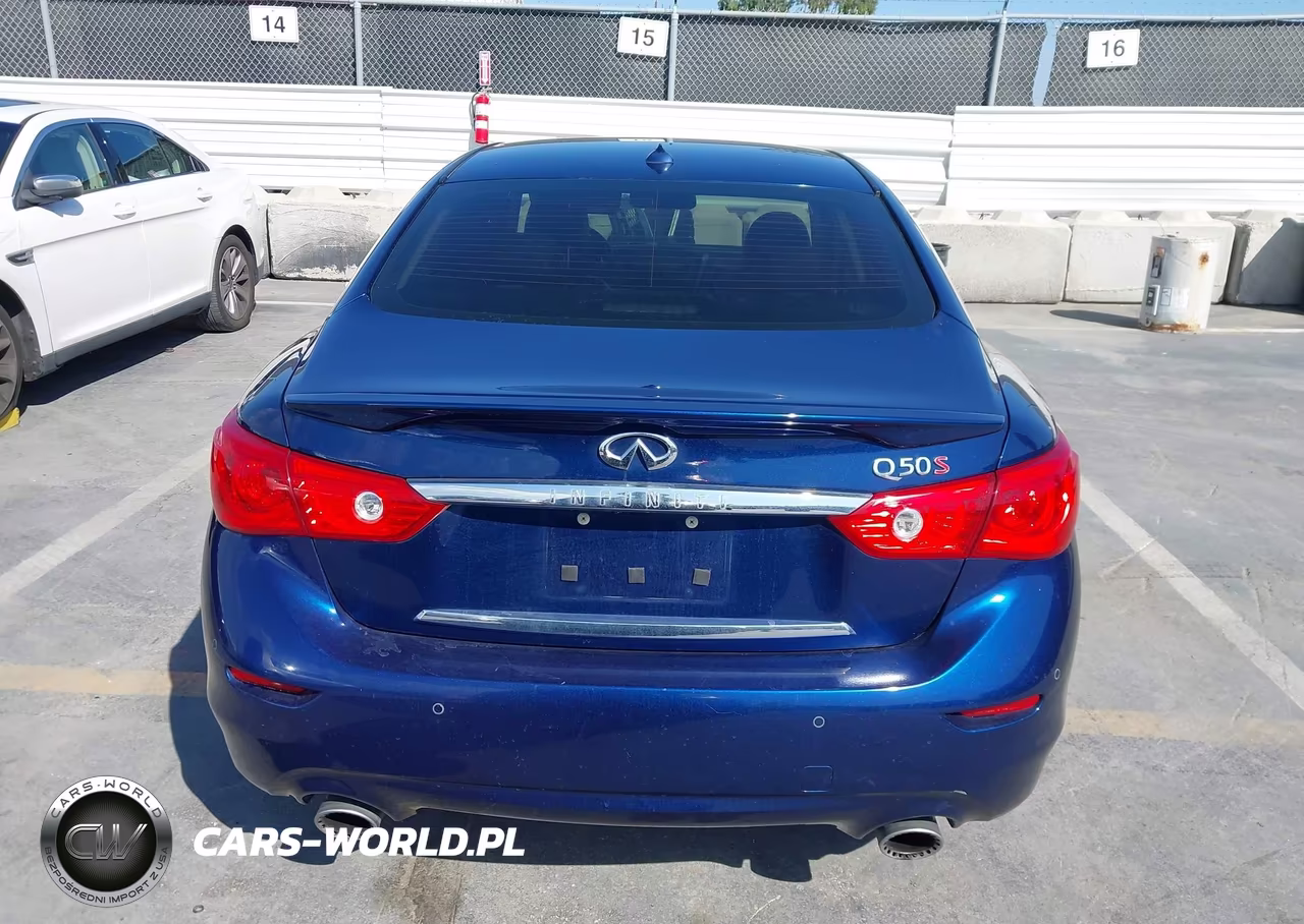 2016 Infiniti Q50 3.0T Red Sport 400 VIN:JN1FV7AP4GM420267 - 16
