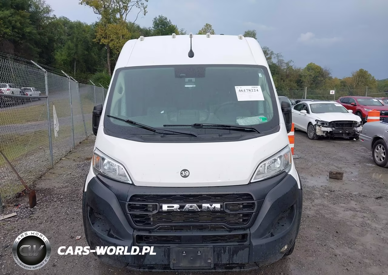 2025 Ram Promaster 3500 Tradesman High Roof 159 Wb W-Pass Seat VIN:3C6MRVHG0SE550225 - 12
