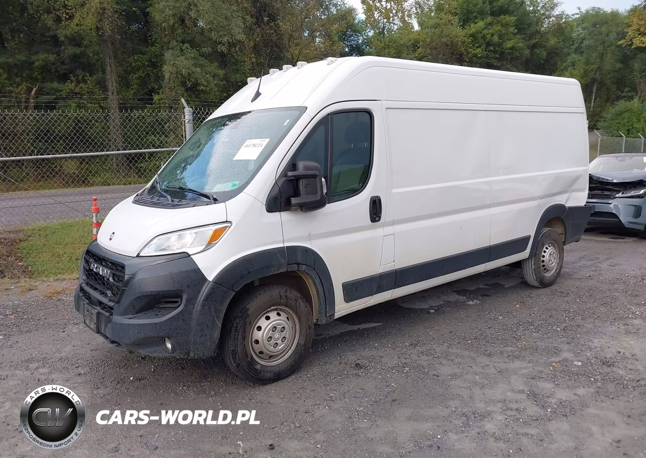 2025 Ram Promaster 3500 Tradesman High Roof 159 Wb W-Pass Seat VIN:3C6MRVHG0SE550225 - 2
