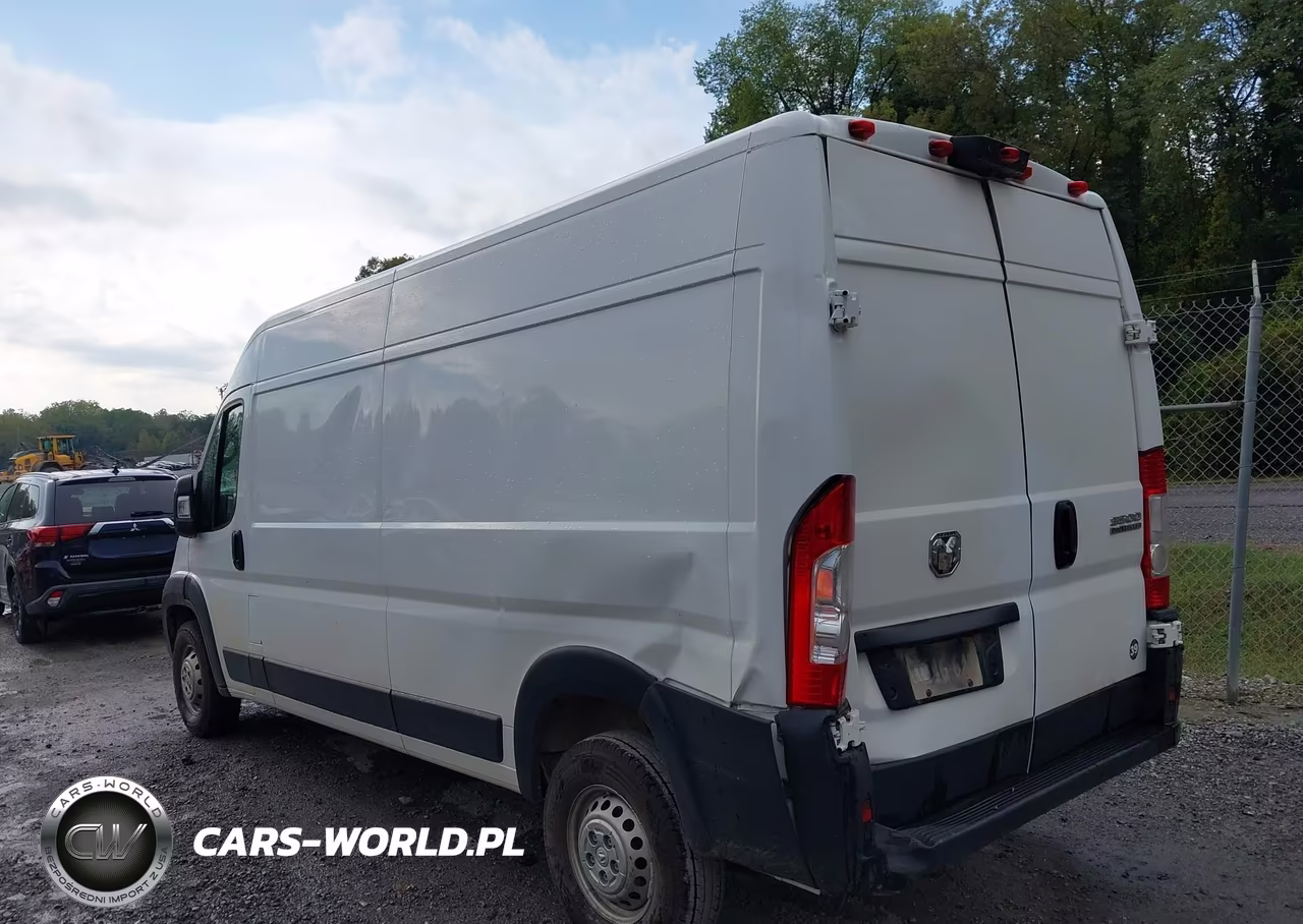 2025 Ram Promaster 3500 Tradesman High Roof 159 Wb W-Pass Seat VIN:3C6MRVHG0SE550225 - 3