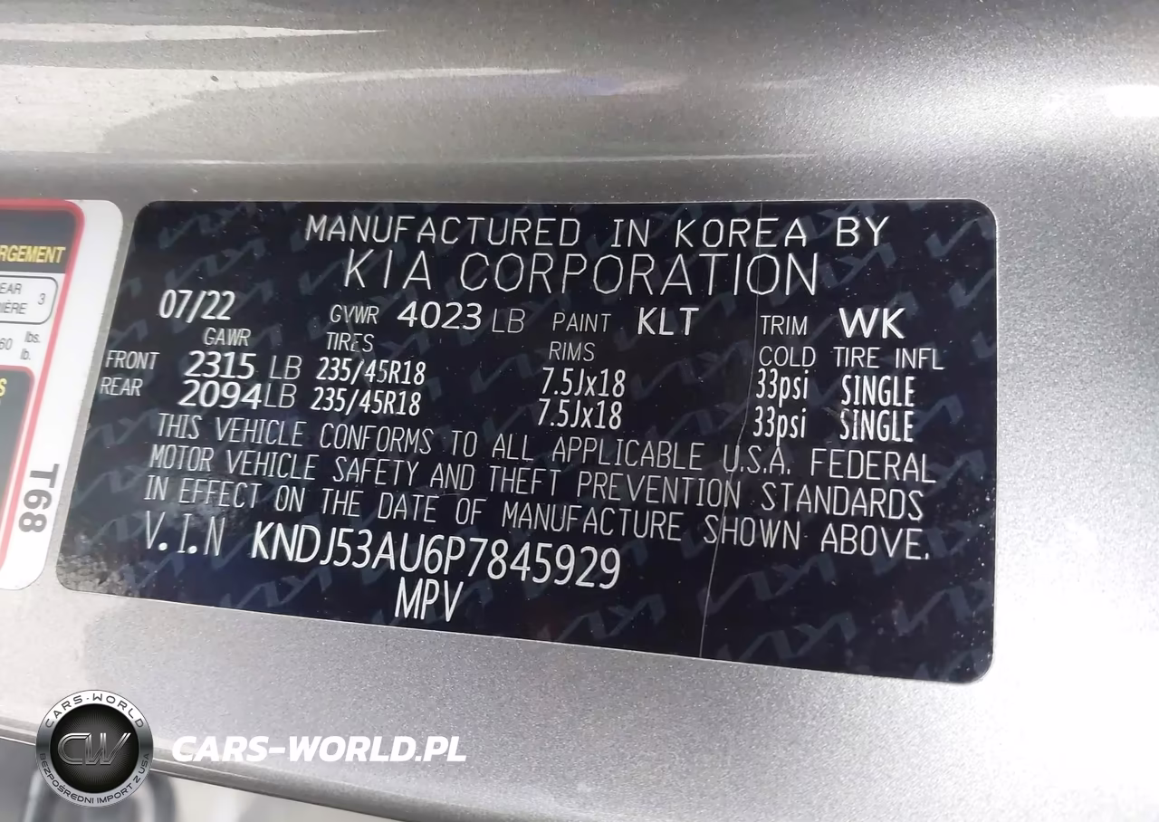 2023 Kia Soul Gt-Line VIN:KNDJ53AU6P7845929 - 9
